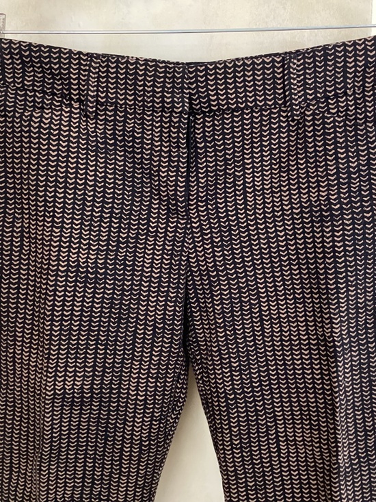 Willi Smith Pants - WILLI SMITH - BLACK/TAN COTTON PANTS - SIZE 8